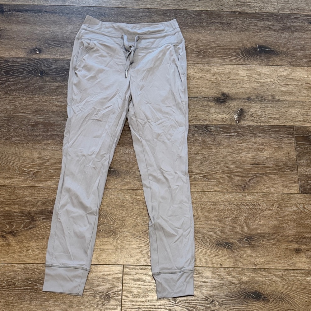Taupe gray joggers small